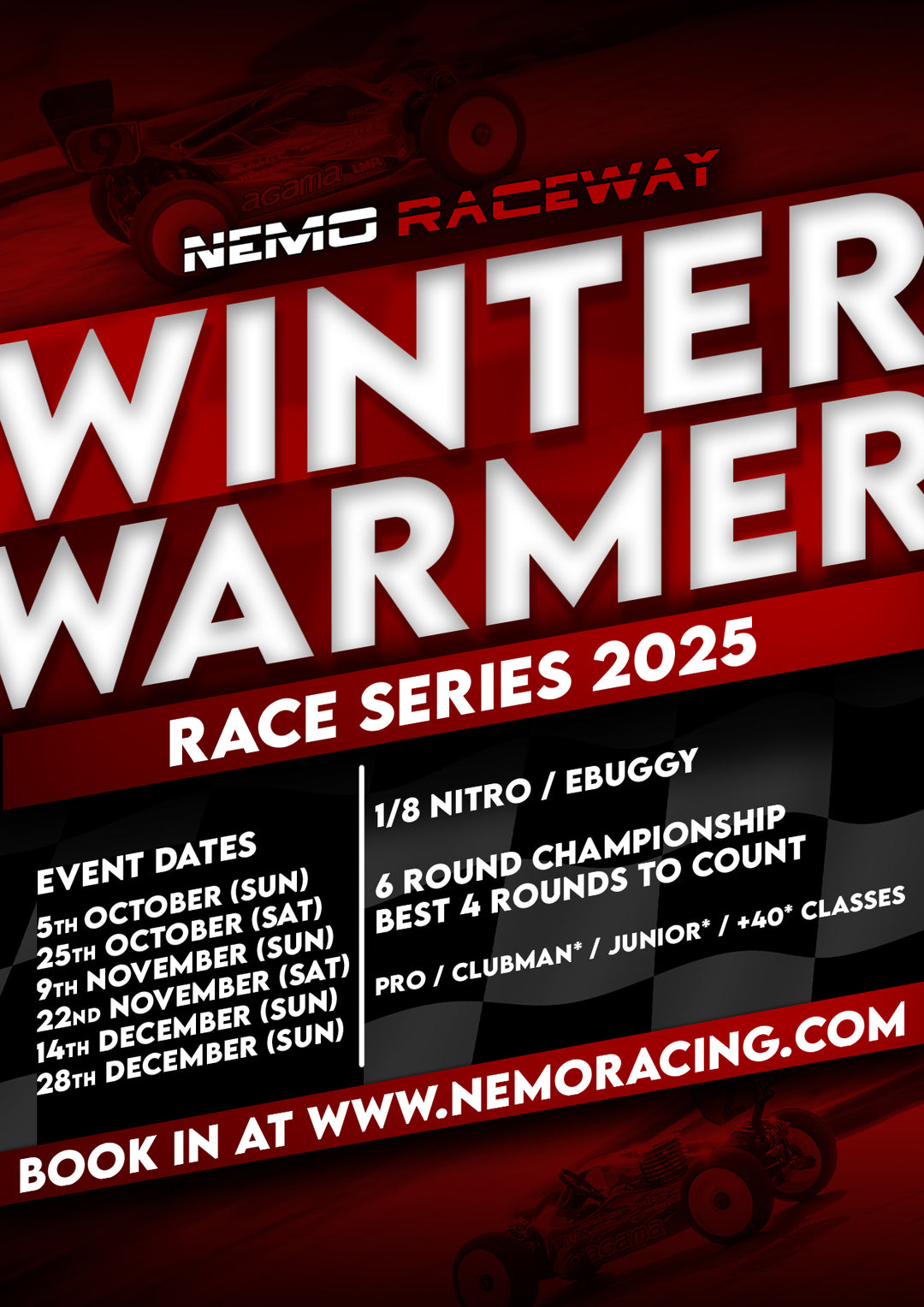 Winter Warmer Round 1 - 5th October 2025