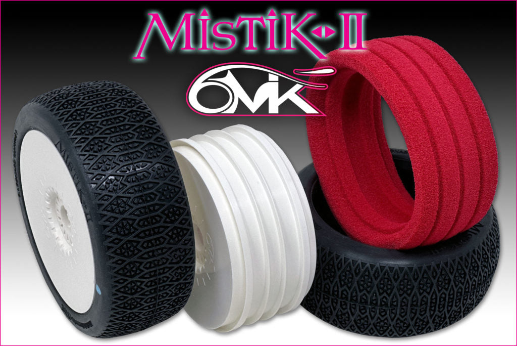 6MIK MISTIK 2 PAIR - (Rim/Foam Complete)