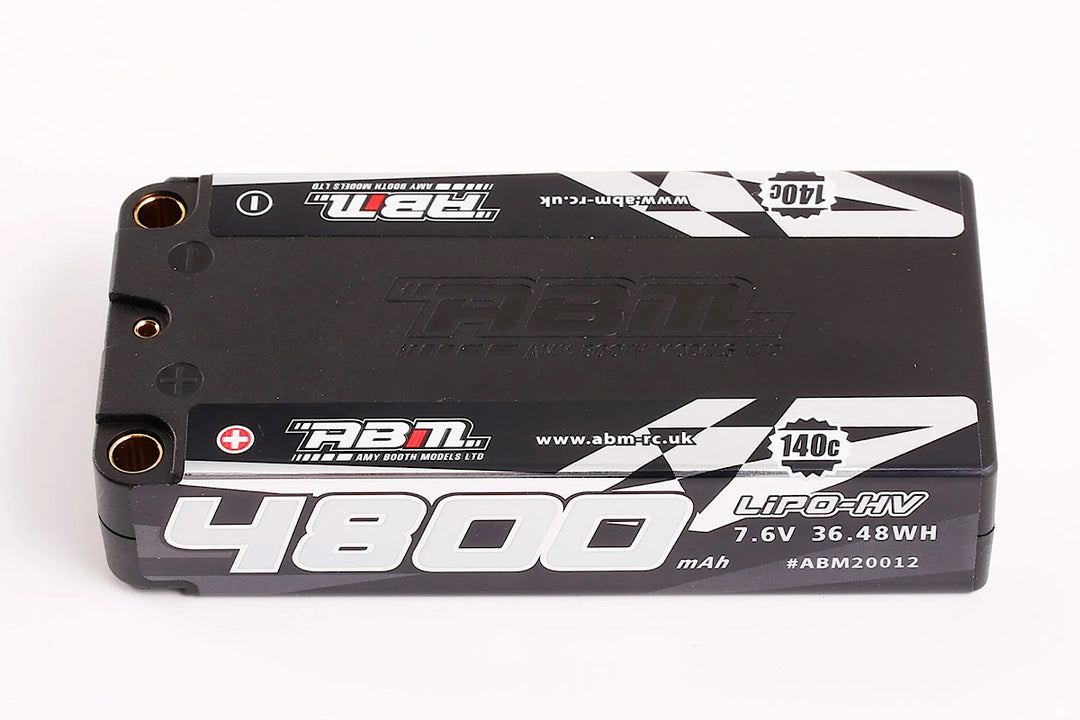 ABM 4800 LCG Shorty 7.6v Lipo-HV 140c 5mm connectors