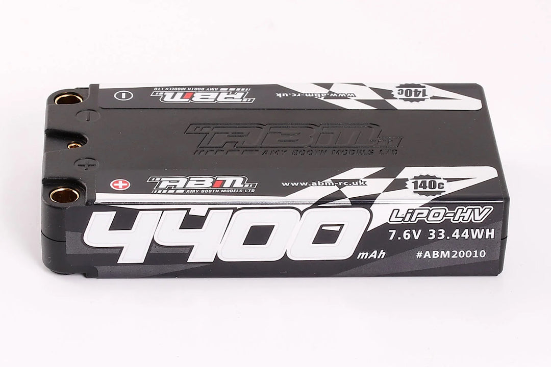 ABM 4400 LCG Shorty 7.6v Lipo-HV 140c 5mm connectors