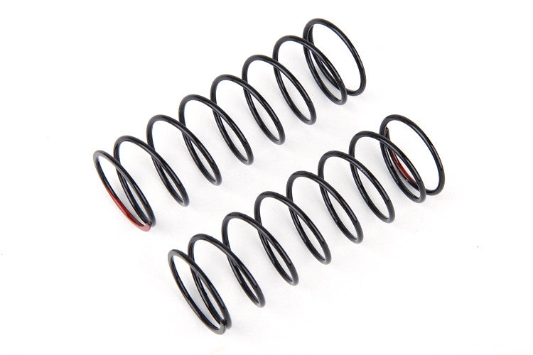 9785 Rear Shock Spring Hard (Black/Red) (2)