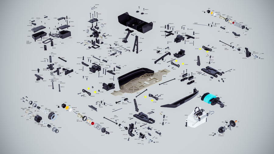 Manual setup and exploded diagrams – Nemo Racing