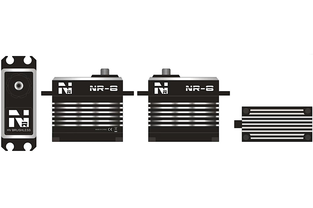 NR-6 HV Brushless Servo - 60kg - 0.07s – Nemo Racing