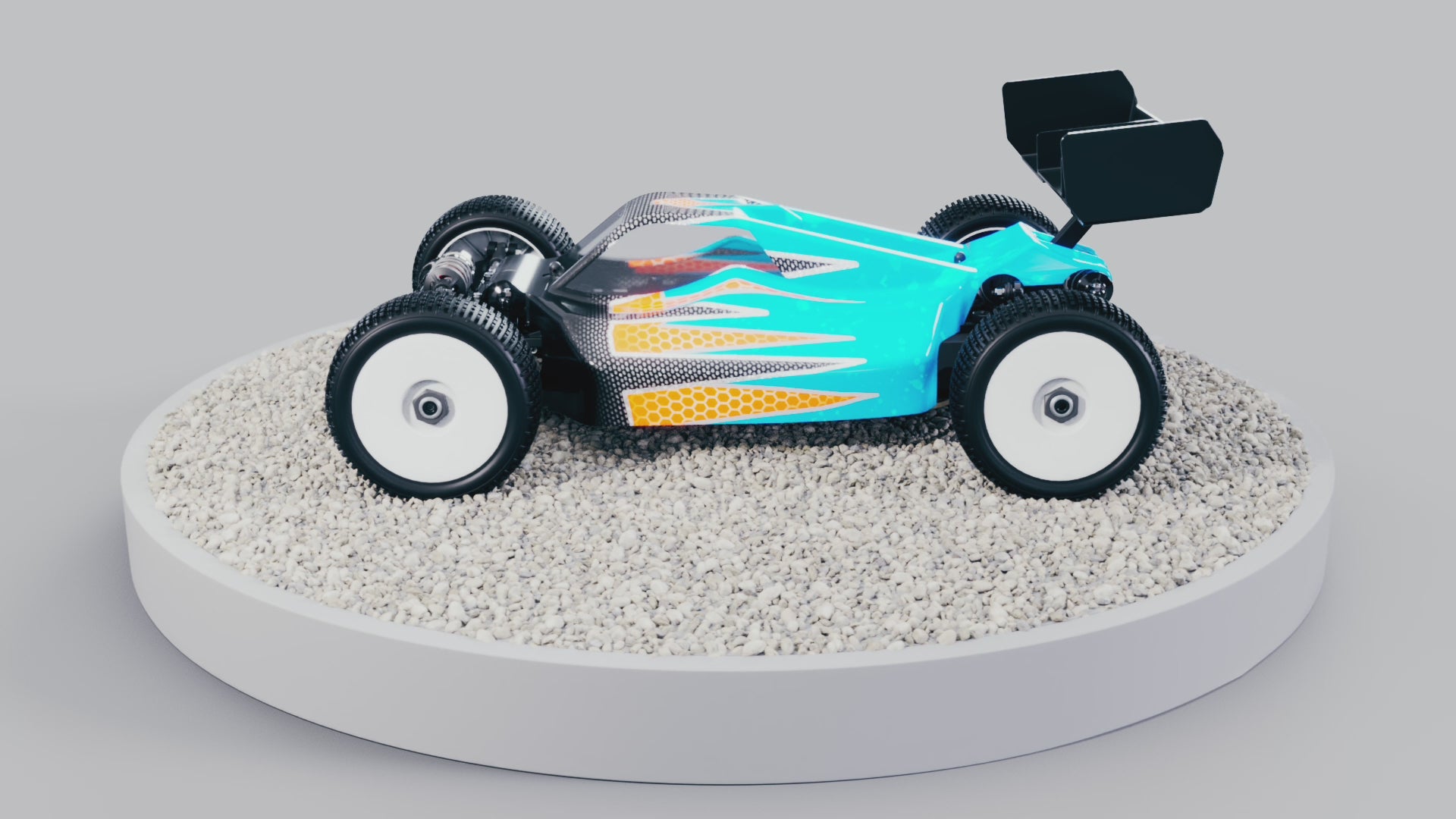 AGAMA N1  1/8エンジンバギー 1/8 エンジンバギー agama N1 中古組立済みシャーシ(完成品