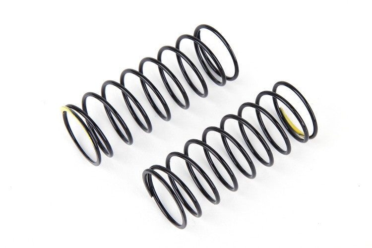 9690 Front Shock Spring Soft (Black/Yellow) (2)