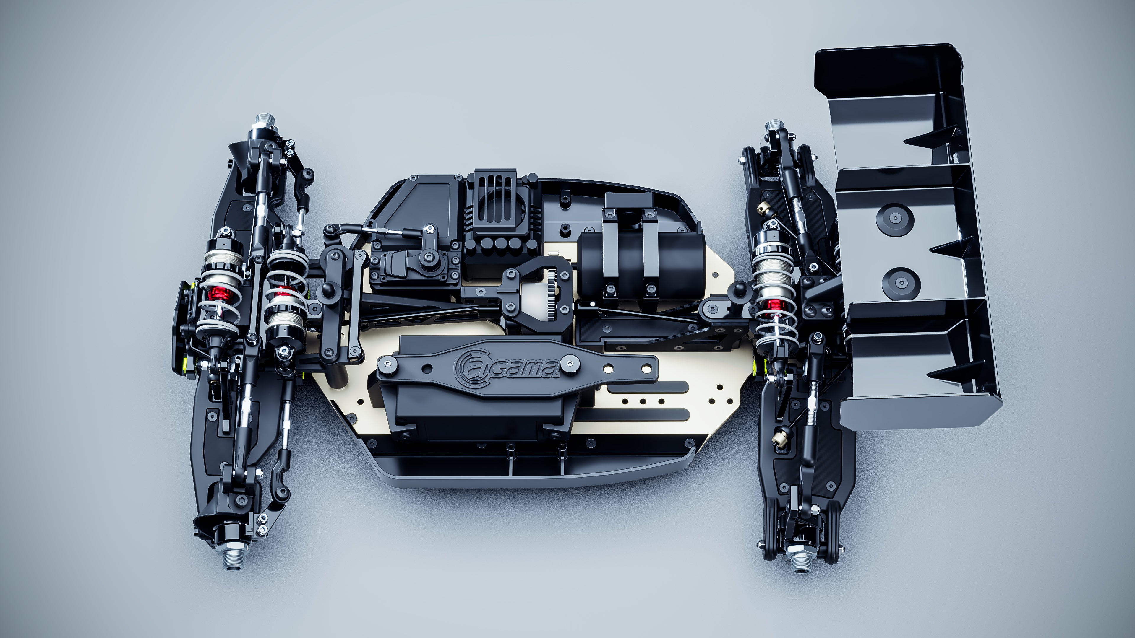 AGAMA N1E 1/8電動バギー組み立てキット　送料込み AGAMA N1e ELECTRIC COMPETITION BUGGY KIT – Nemo Racing